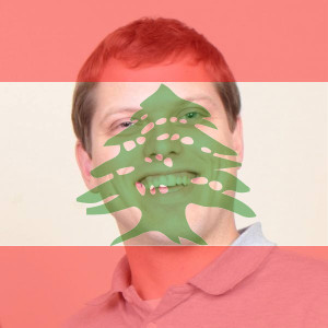 Lebanon Independence Day flag